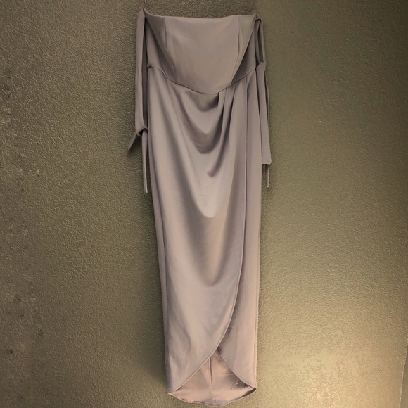 Showpo. Common Muse Maxi Dress in Stone Size 8 - Picture 2 of 7